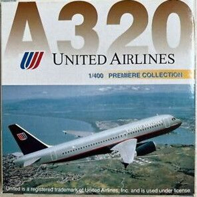 1/400 Airbus A320 United (Dragon Wings)