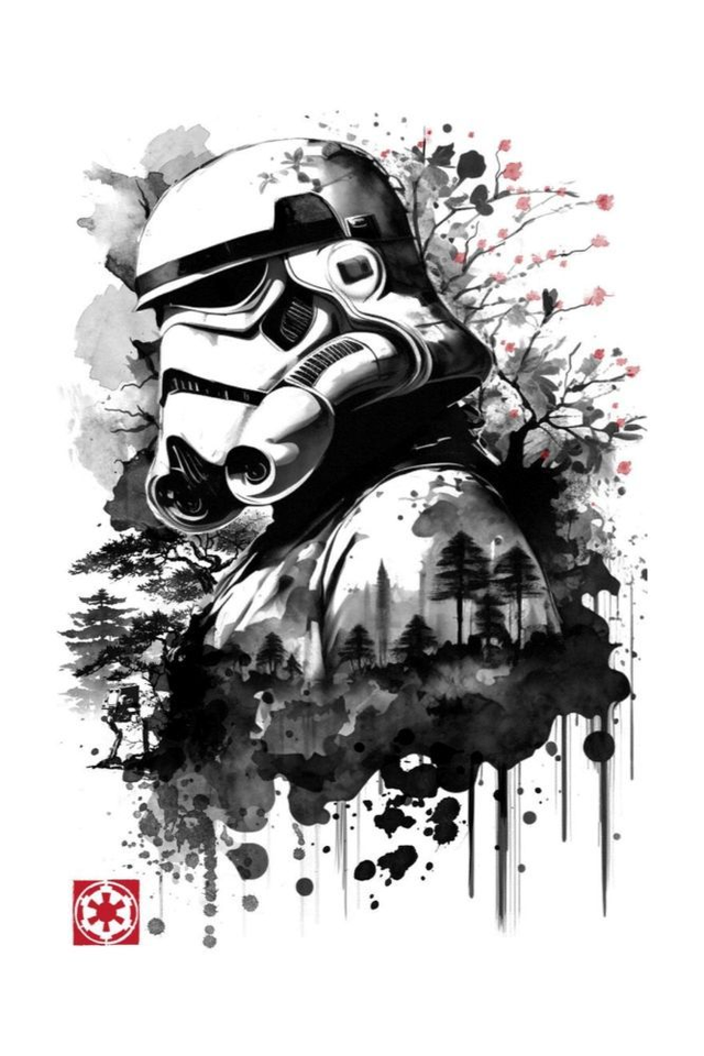 Storm Trooper Star Wars Movies Art Print