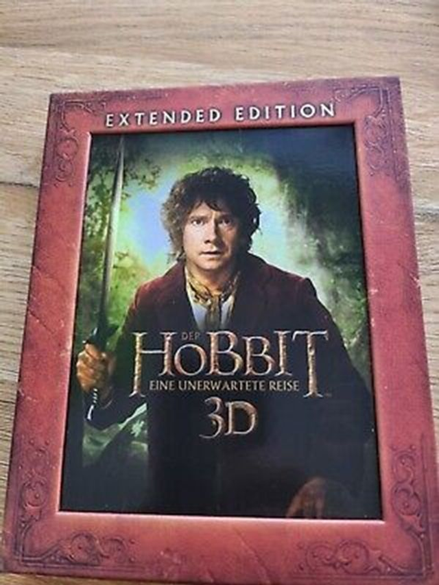 Der Hobbit: Eine unerwartete Reise - Extended Edition 3D Blu-Ray+DVD+Hülle