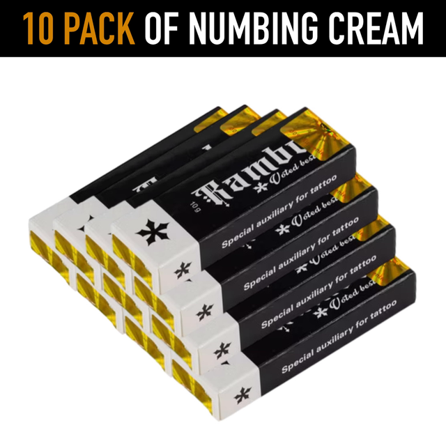 10 Pack of Rambo Numbing Cream