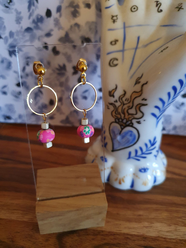 Boucles d'oreilles gold Amanda