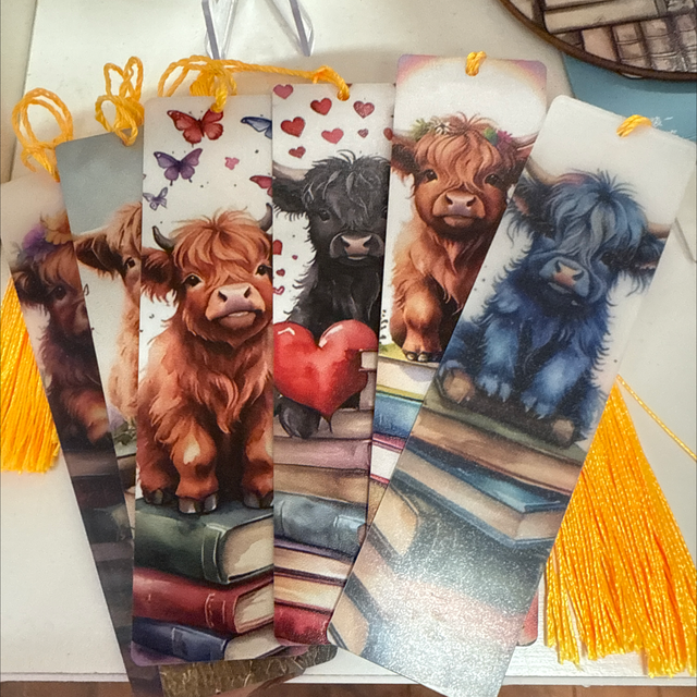 Cow Bookmarks