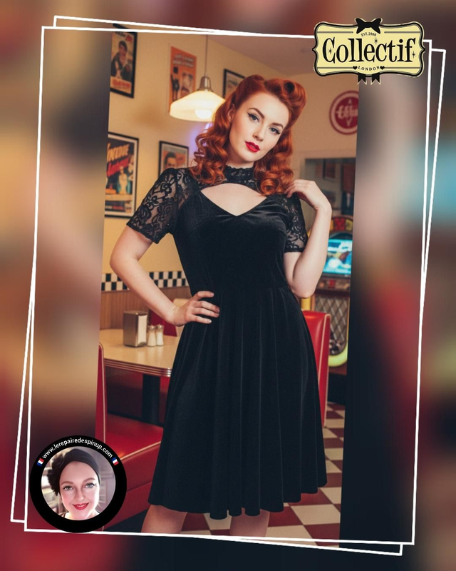 Robe Collectif Stacey Velvet T46/48