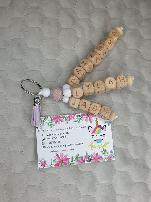 Porte Clés 3 Branches liées Forme