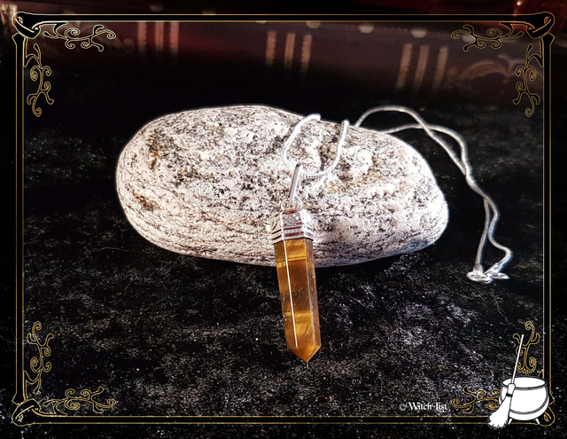 Pendentif Œil de tigre