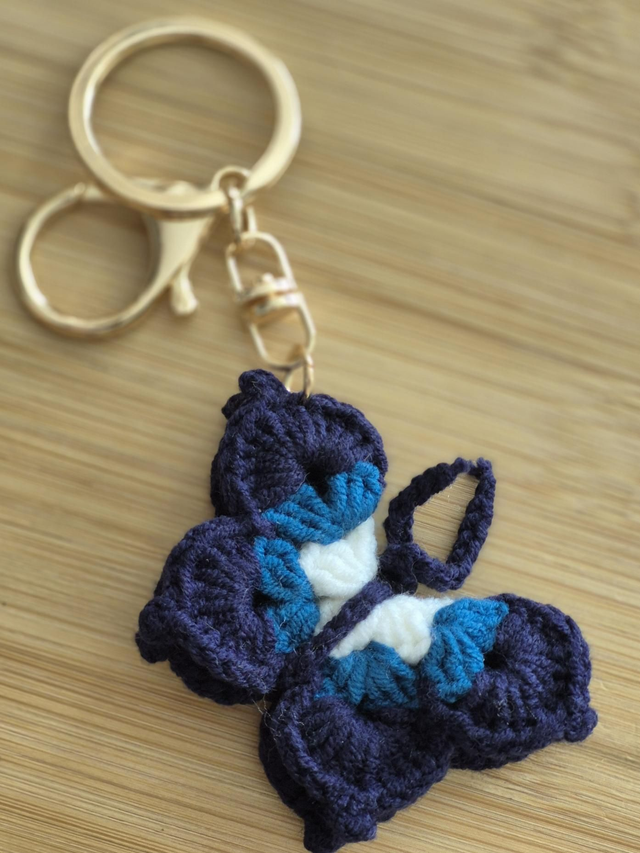Cute butterfly key chain 