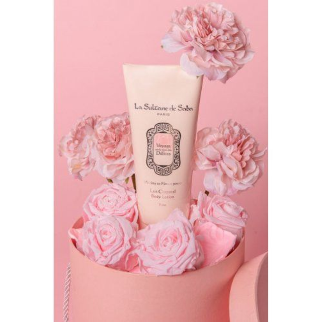 Lichaamsmelk - Lait Corporel - 200ml - Délices Rose (Roos)