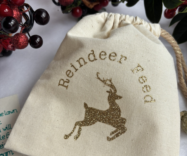 Reindeer Feed Bag