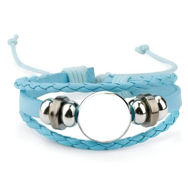  Leather Bracelet + gift box 