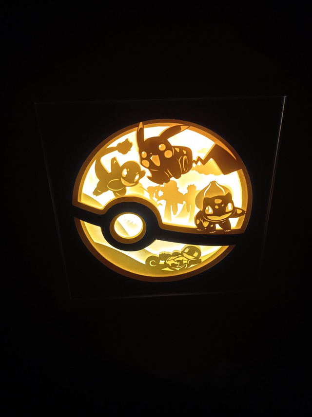 Boîte à Lumière "Pokémon"