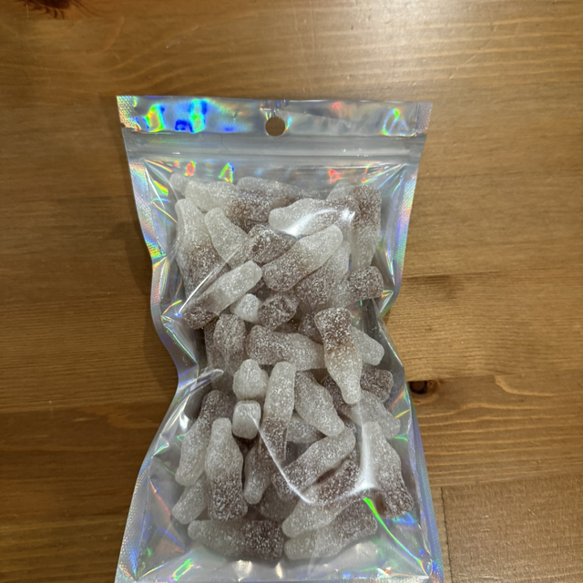 200g sour cola bottles 