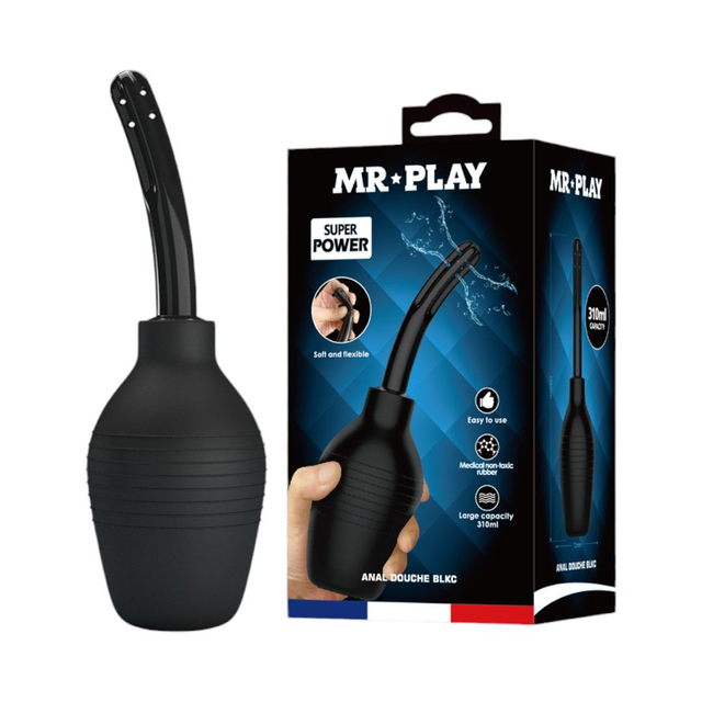 Ducha Anal 310 ml Negra Mr Play