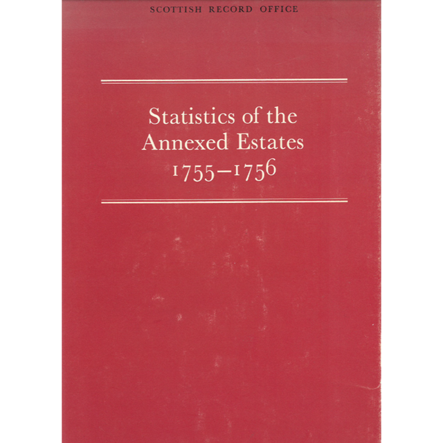 Statistics of the Annexed Estates 1755-1756
