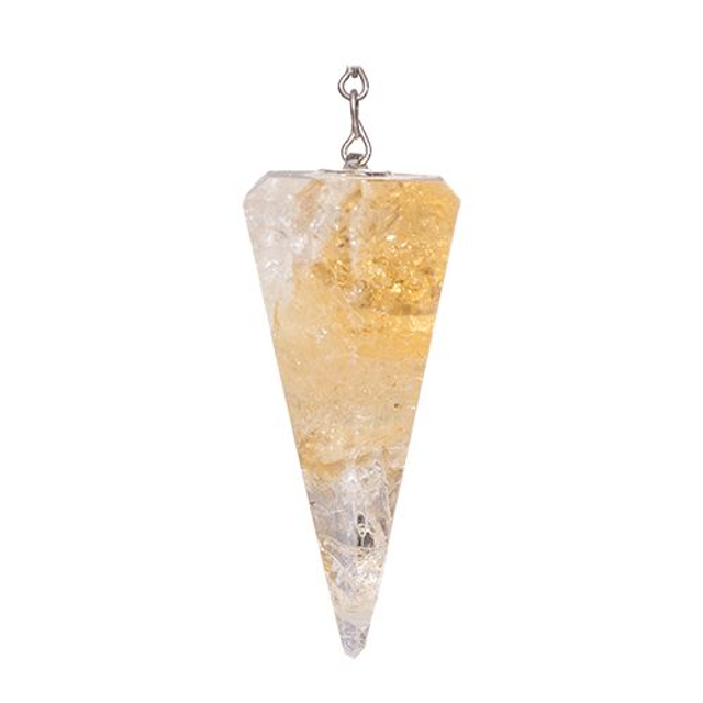 pendule citrine