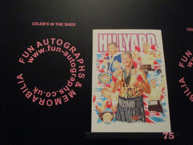 George Hillyard Limited Edition Signed A4 Portrait Drawing Print (75)