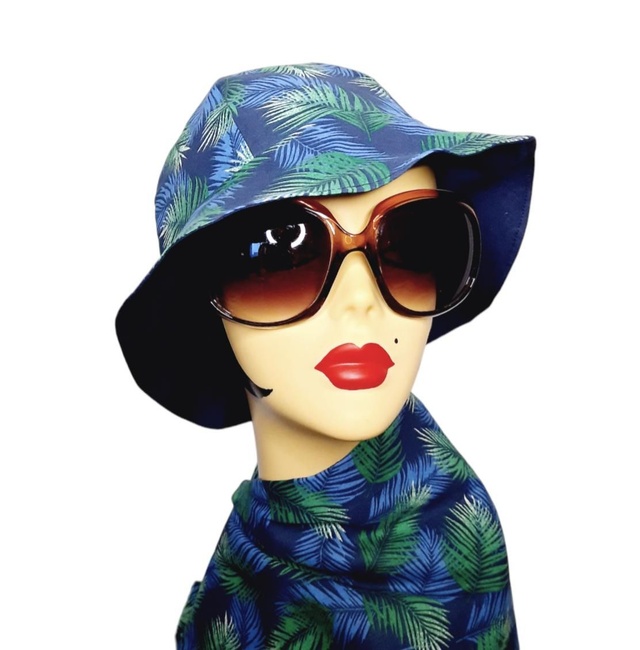 Chapeau d'été réversible