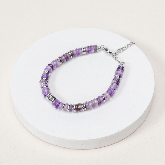 Bracelet Adèle - Améthyste
