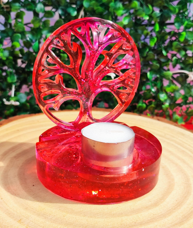 Bougeoir Clip Arbre de vie 