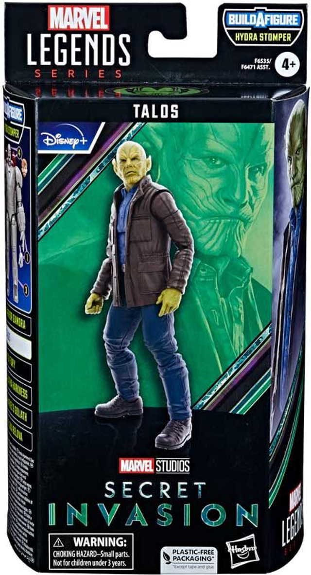 MARVEL LEGENDS SERIES TALOS SECRET INVASION BUILD A FIGURE