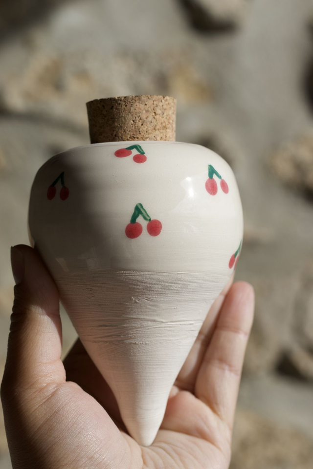 Oya d'intérieur en faïence fait main - L'alliés de vos plantes