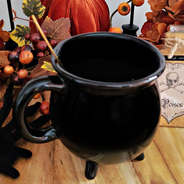 Mug chaudron noir
