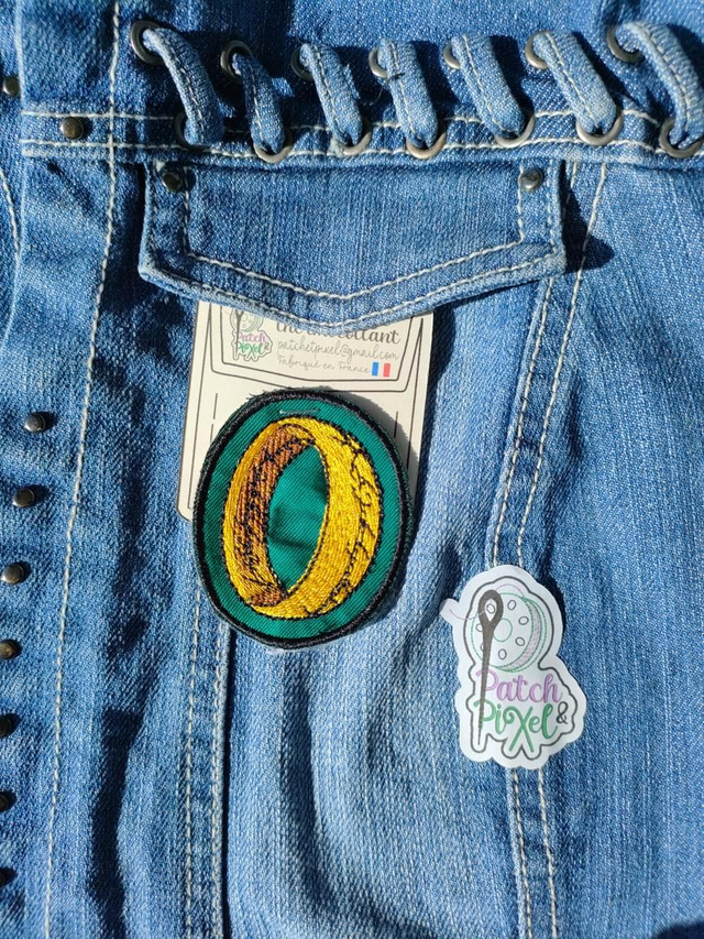 Anneau Unique patch brodé 