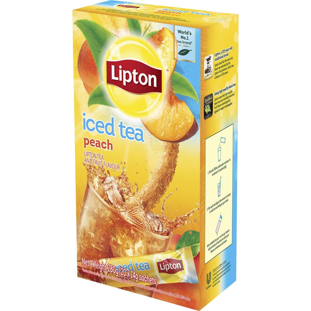 Lipton Iced Tea Stick (Peach Flavour) (20 Sticks) 립톤 아이스티 믹스 복숭아맛 (20스틱)