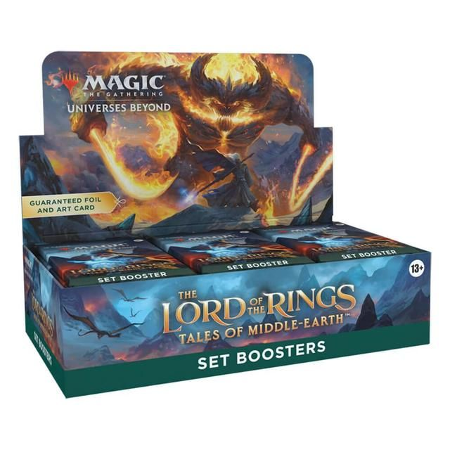 Magic The Gathering Lord Of Rings Set Display EN