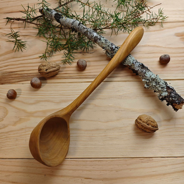 Louche en merisier-C254