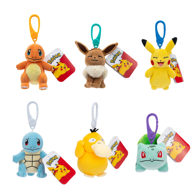 Pokémon: Clip on pehmolelu