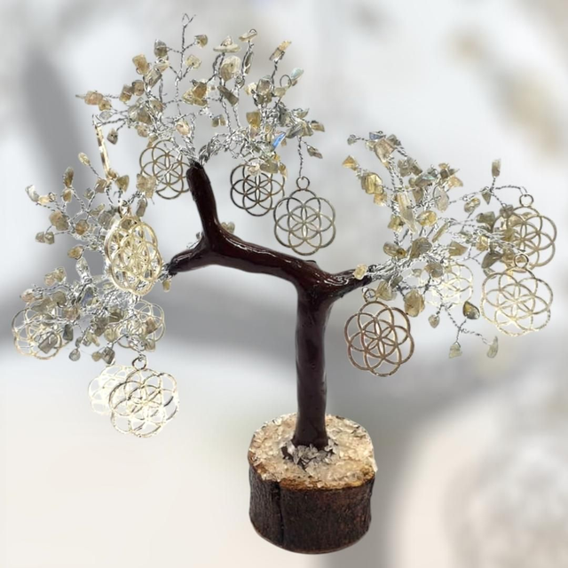 Arbre &quot;Labradorite&quot; &amp; Graine de vie