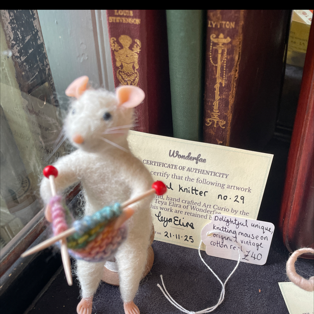 Knitting Mouse