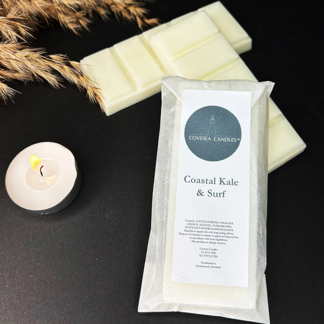 Coastal Kale & Surf wax melt