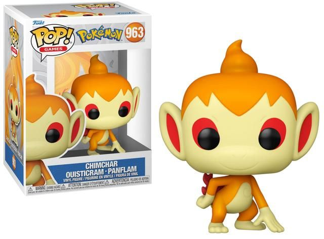 Funko Pokemon POP! Games Vinyl Figure Chimchar 9 Cm