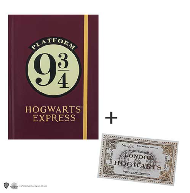 Carnet rigide et marque-page - Poudlard Express