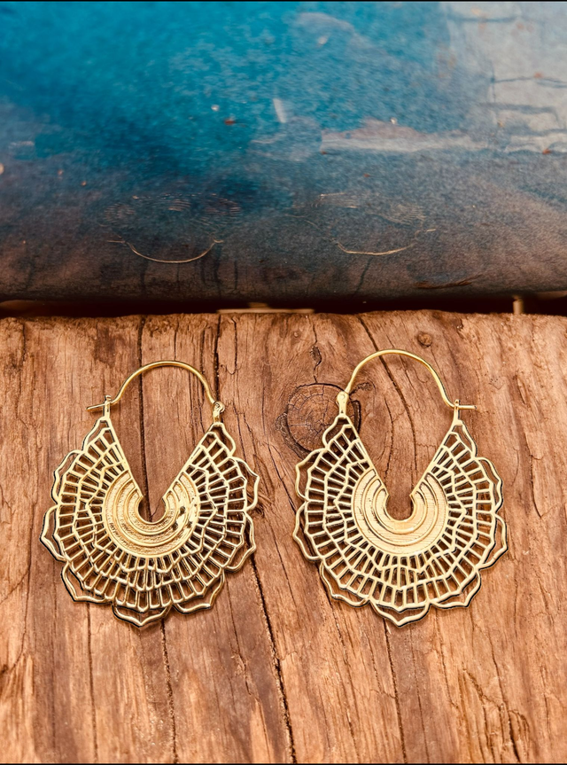 BOUCLES D&#039;OREILLES MANDALA