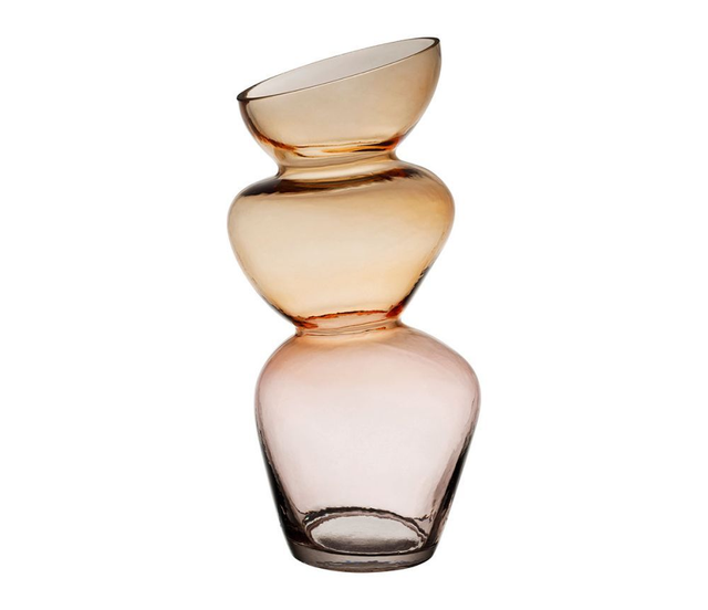 VASE FUNKY AMBRE+ROSE