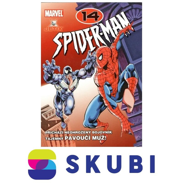 DVD Spider-Man - disk 14 - Přichází neohrožený bojovník tajemný pavoučí muž