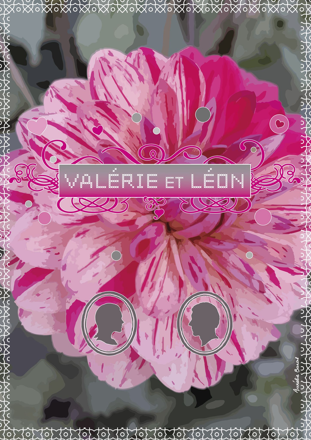 AFFICHE A3 / FLORE (06) personnalisable
