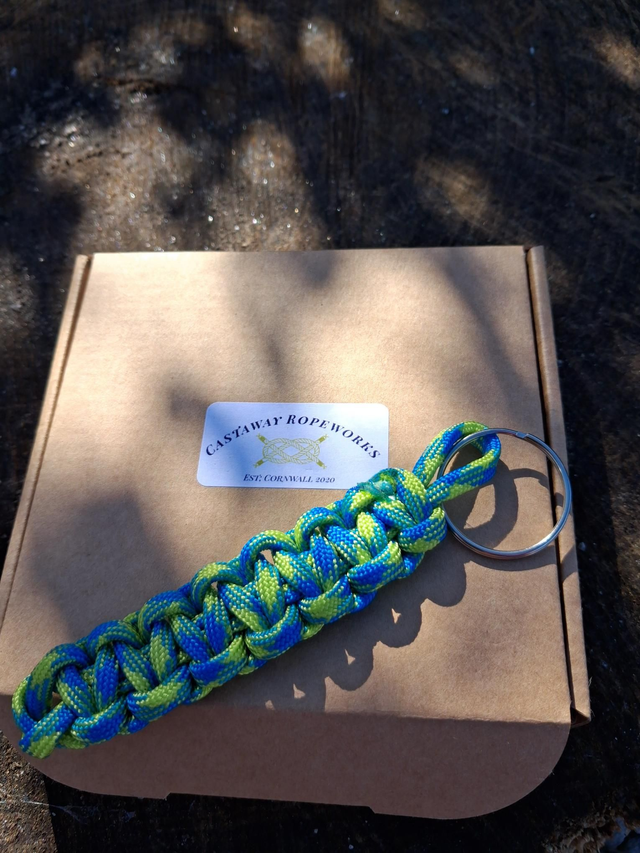 Keyring - Boxed - Blue/Yellow