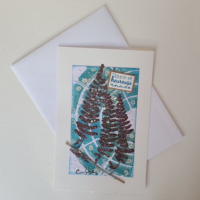 Carte Douce et Heureuse Année