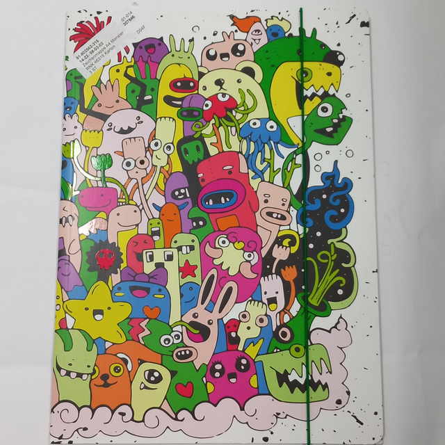 Sammelmappe A4 mit Gummiband