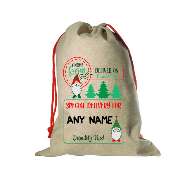 Christmas Santa Sack - Tree 