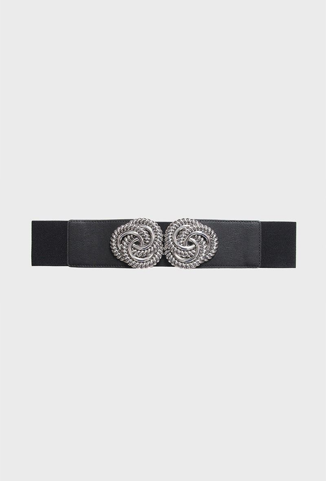 Ceinture boucle blanche