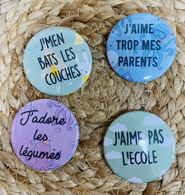 Badges pour les enfants pas sages 1