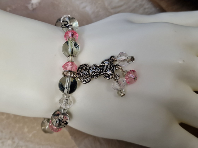 Bracelet Maya Rose Transparent