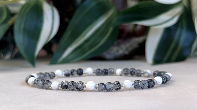 Bracelet | Howlite - Sobre