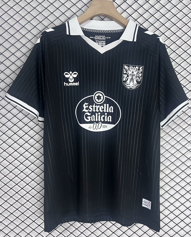 Camiseta Celta de Vigo CENTENARIO (Negra)- Versión Fan - 25-26