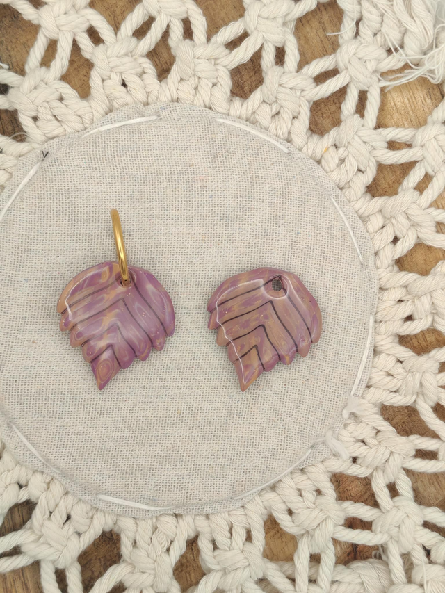 Feuilles violette