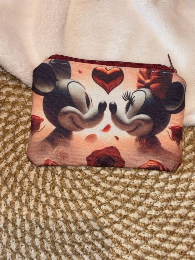 Porte monnaie Minnie et Mickey